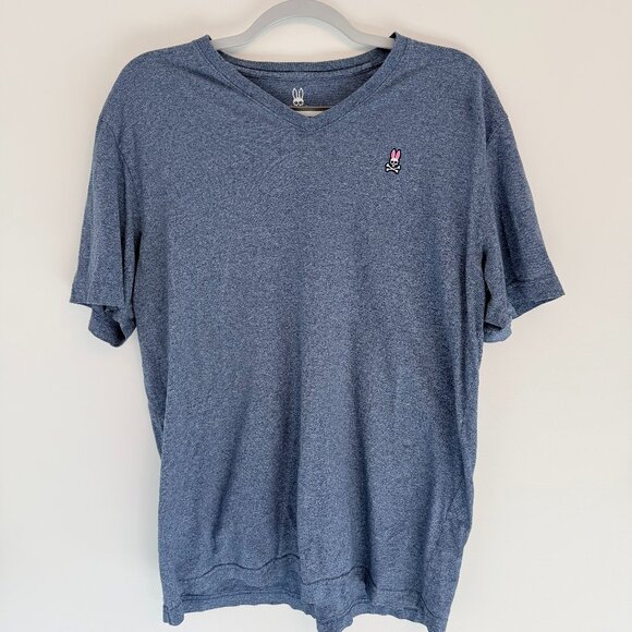 Psycho Bunny Other - 🐰 Psycho Bunny V-Neck T-Shirt – Men’s Large (Size 6) 🐰